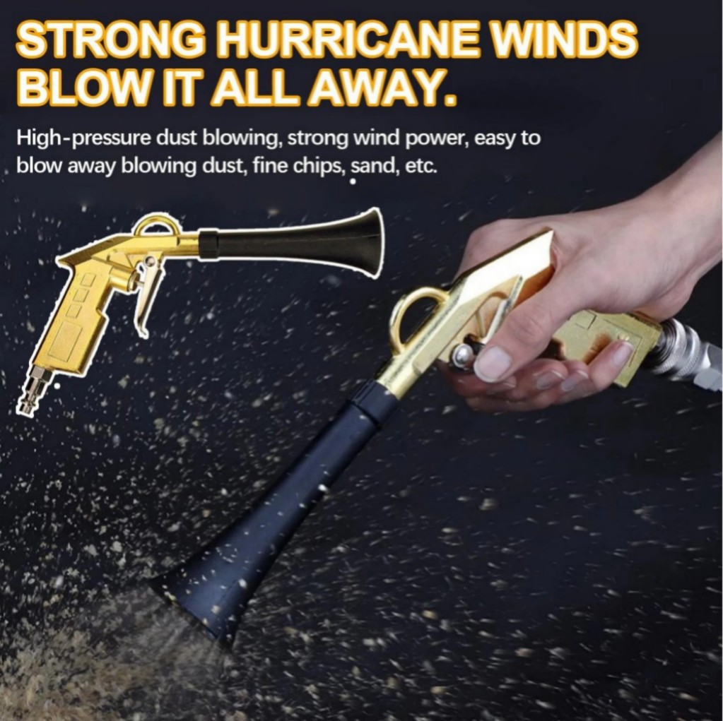 US Air Compressor for Car Detailing Tornado Detailing Tool High Pressure Air Gun