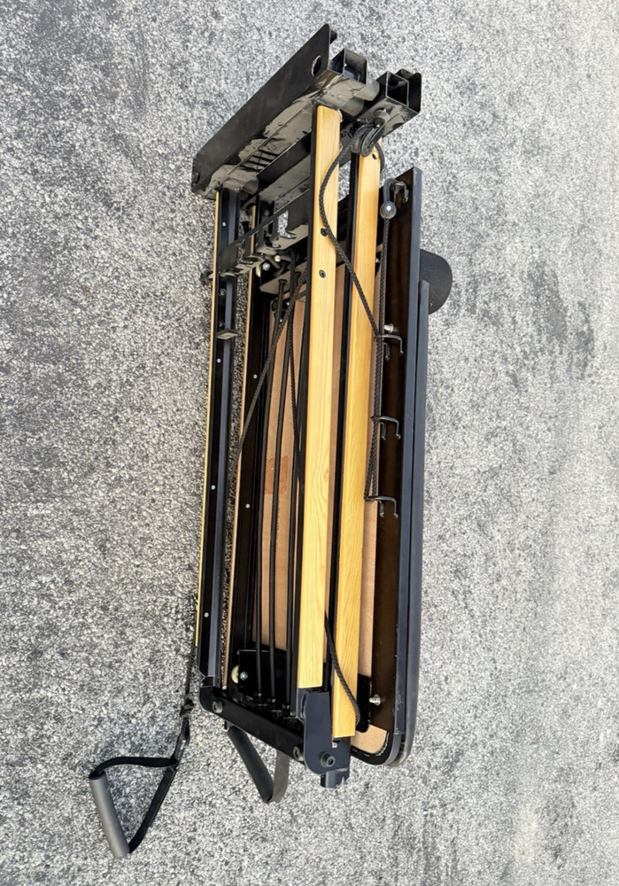 AeroPilates Performer Foldable Wheels Ab Exercise Workout Machine