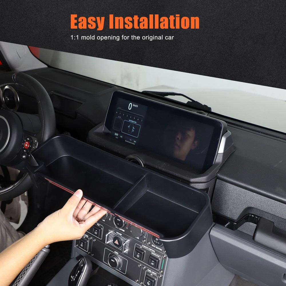 Dashboard GPS Navigation Storage Box For Ineos Grenadier 2020-2025
