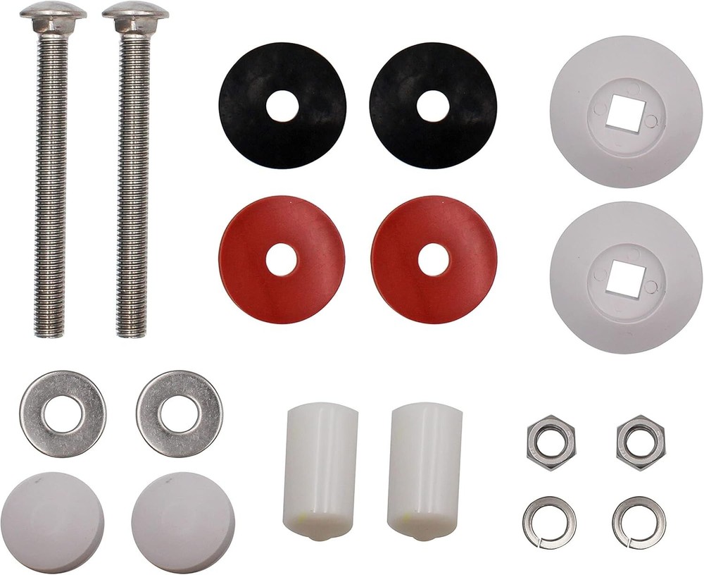 Diving Board Mounting Kit White 2-Hole Hardware Easy Install Durable Replacement