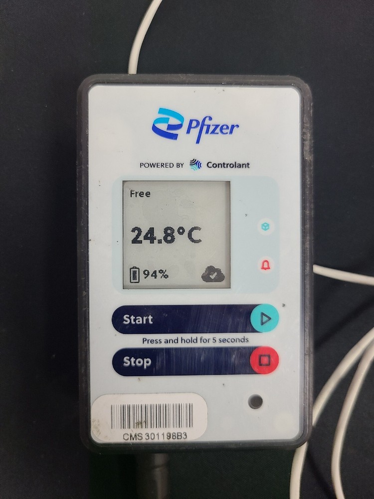 Pfizer Controlant Real-Time Logger CMS 301198B3
