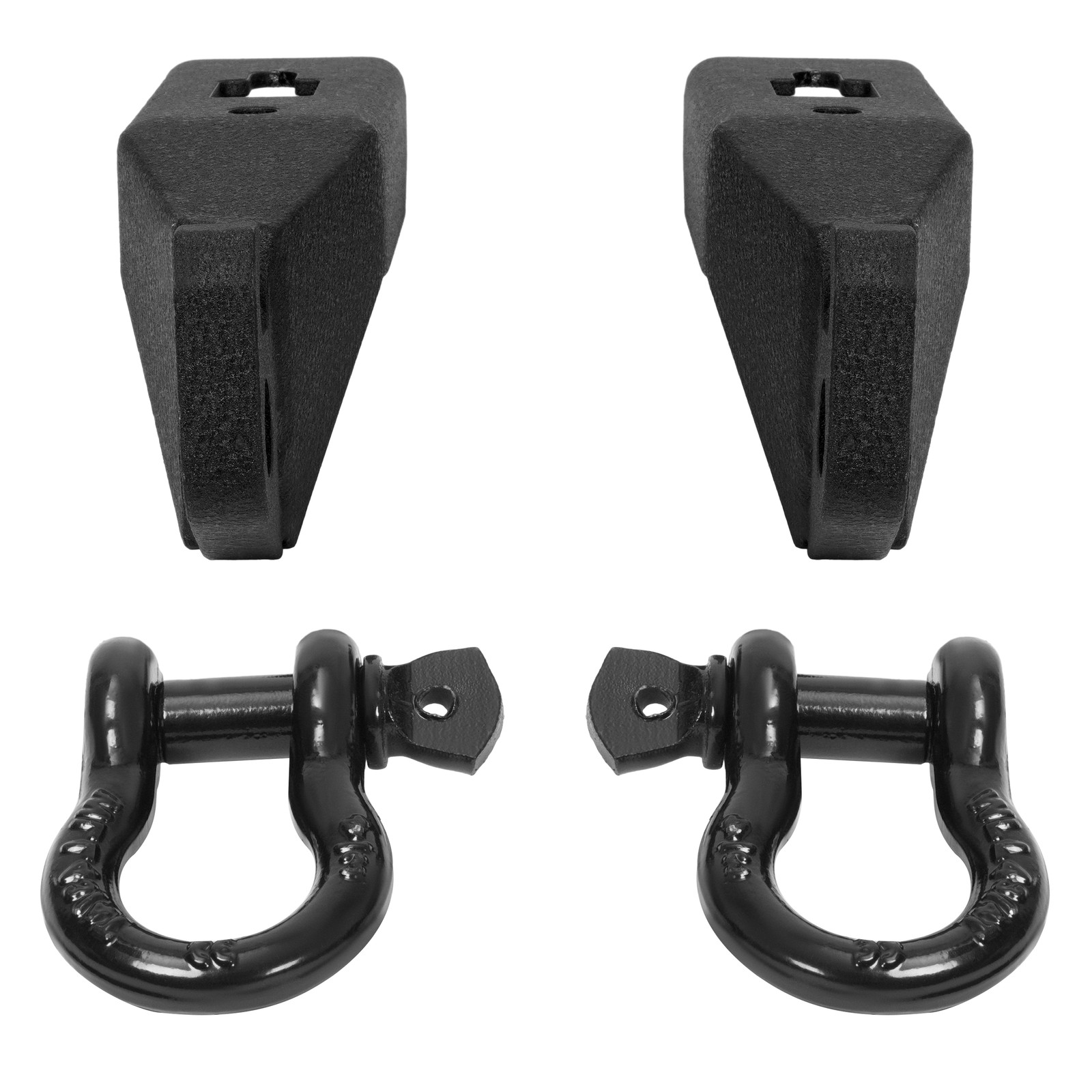 Front Tow Hook Bracket Replacement Shackle Mount Kit For Ford F150 F-150 2009-23