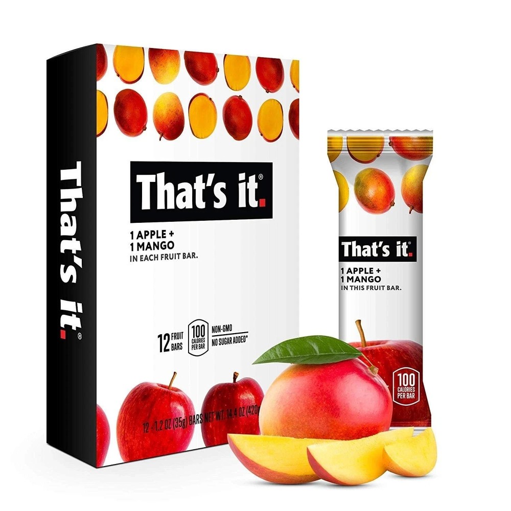 That's It  Apple + Mango Fruit barPack of 12