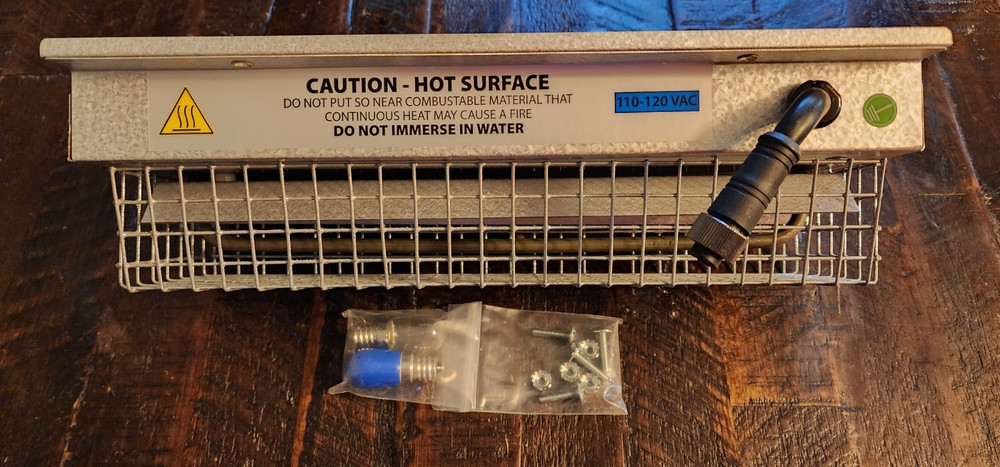 GQF 0575 Brooder Replacement Heater with Bulbs and Hardware