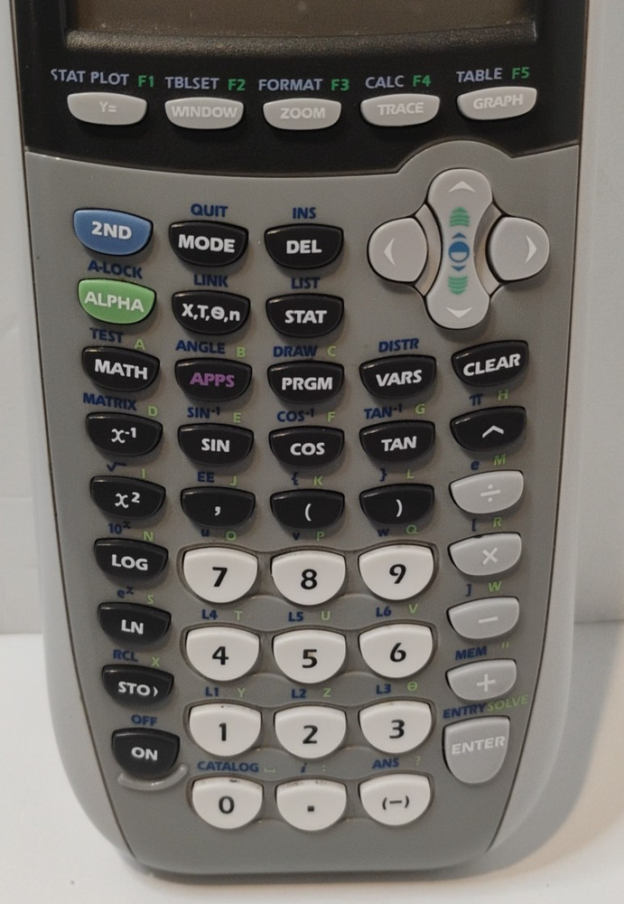 2011 Texas Instruments Ti-84 Plus Silver Edition Graphing Calculator - Tested