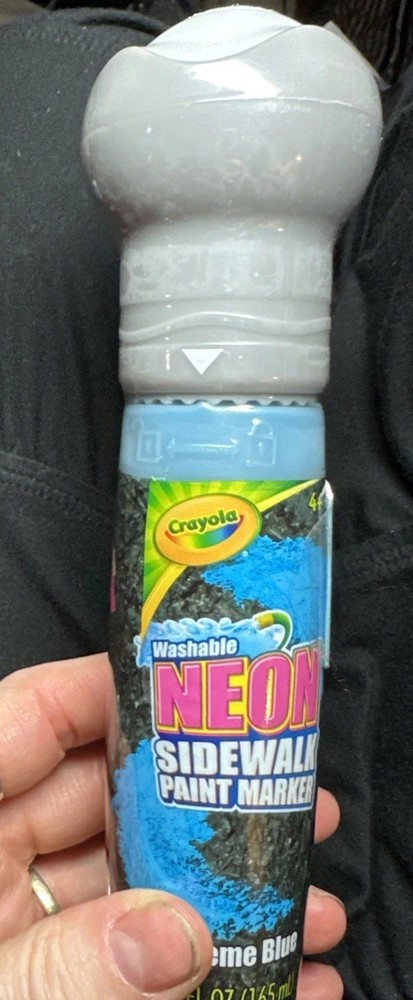 Crayola Washable Neon Sidewalk Paint Marker