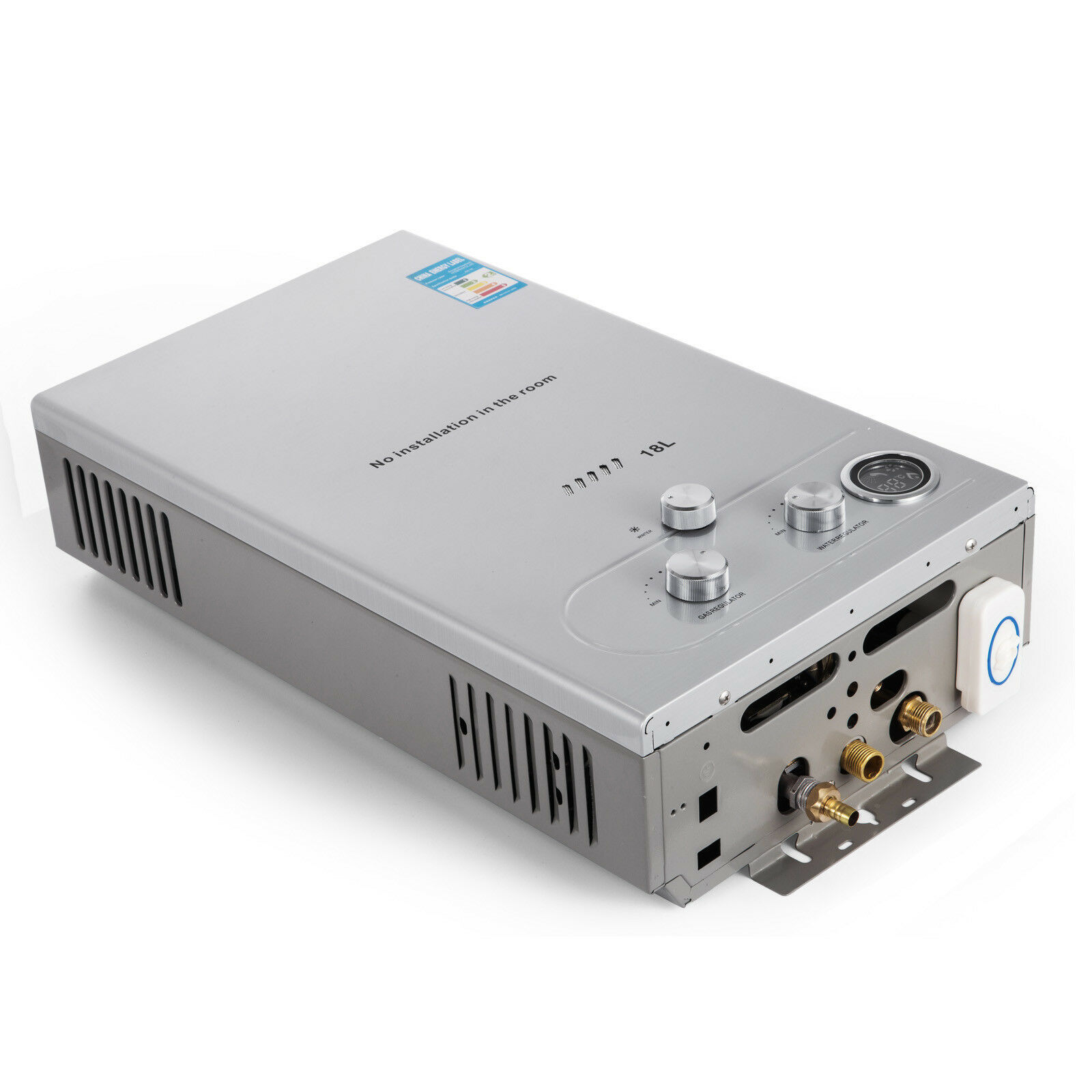 18L 5GPM Tankless Natural /Propane Gas Hot Water Heater On-Demand Instant Boiler