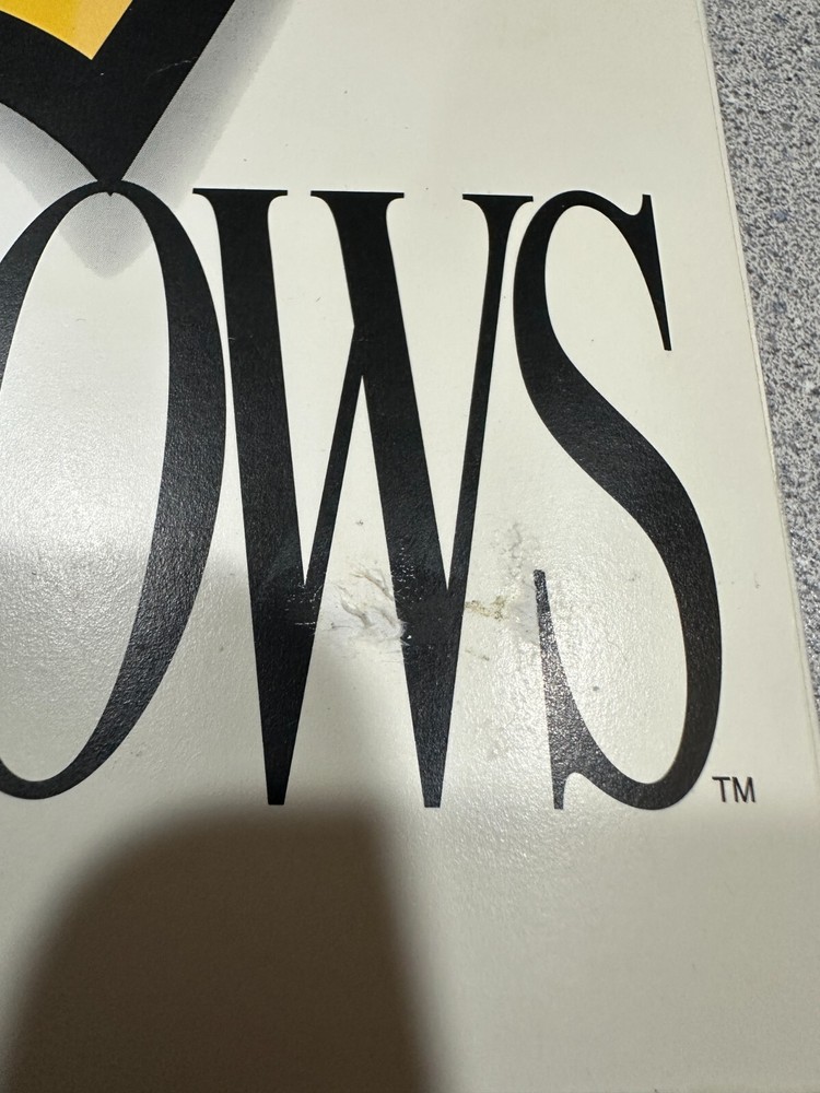 Microsoft Windows Version 3.1 Users Guide 1993 WCC 5680 Book Only Operating Sys