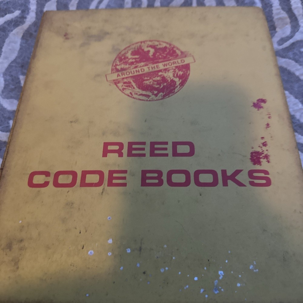 Reed General Code Book Locksmith Ledger Volume 2 Revised 1982/86/87/89 Look Read