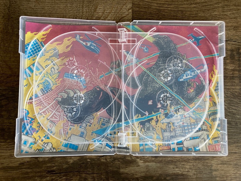 Godzilla Collection Showa Era Custom Cover W/ Empty Case (No Discs)
