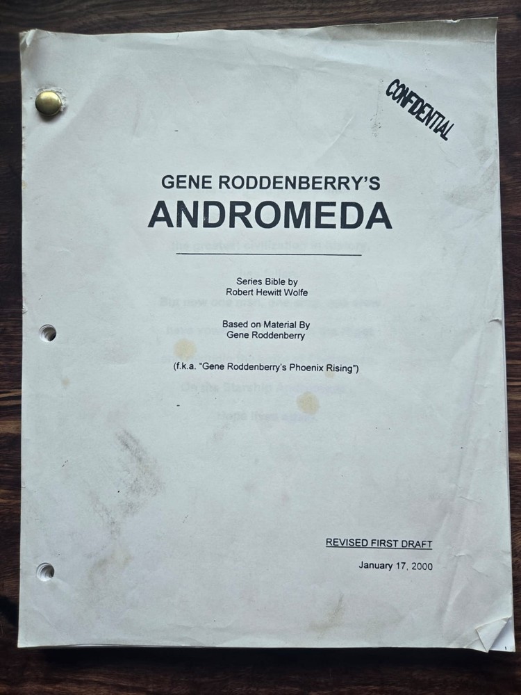 Gene Roddenberry's ANDROMEDA Series Bible