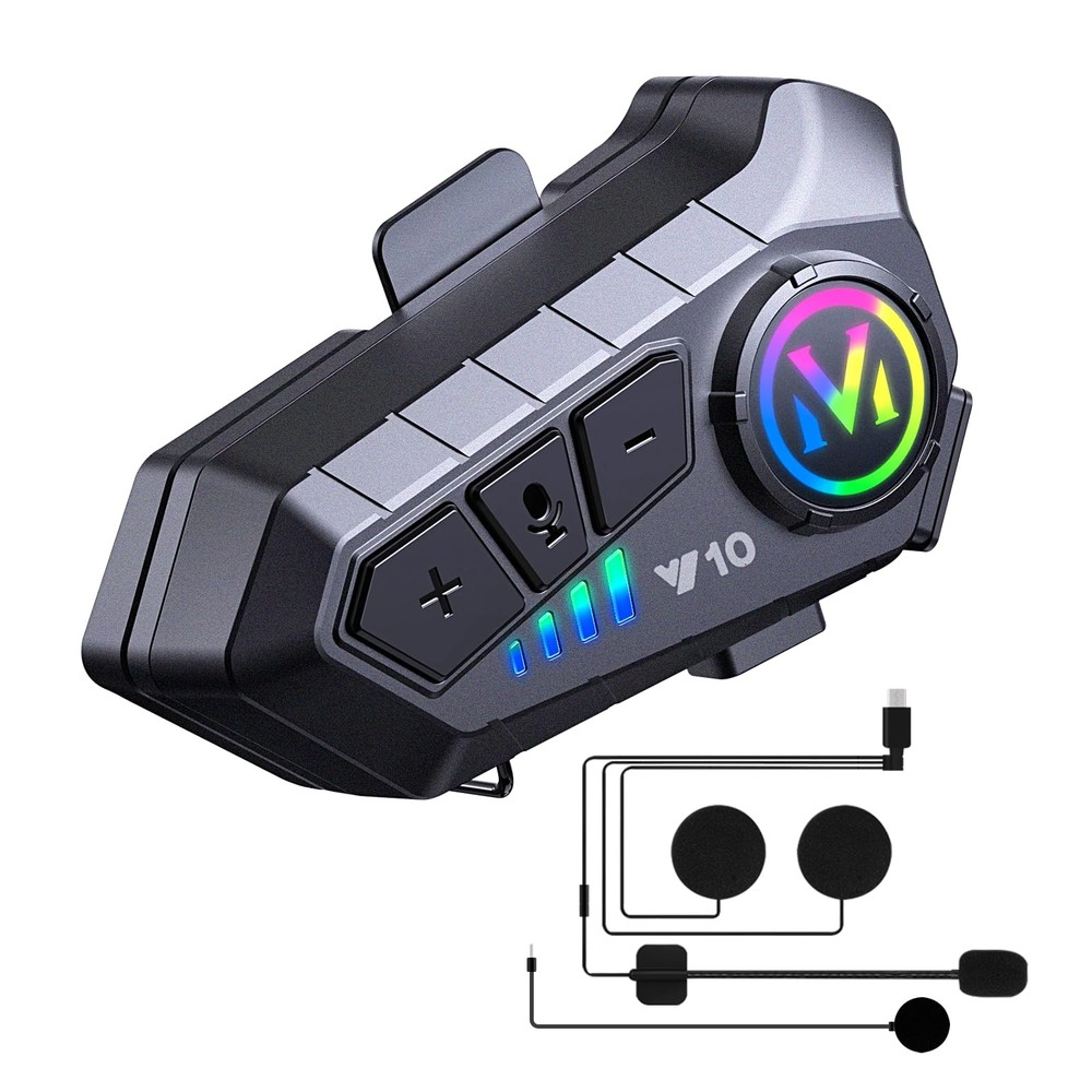 Motorcycle Bluetooth Headset Speaker Skiing Earphone Waterproof Bluetooth Helmet