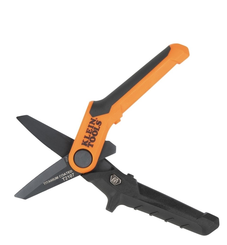 Kelin Tools T2107Compact Titanium-Coated Utility Shears, 7-Inch