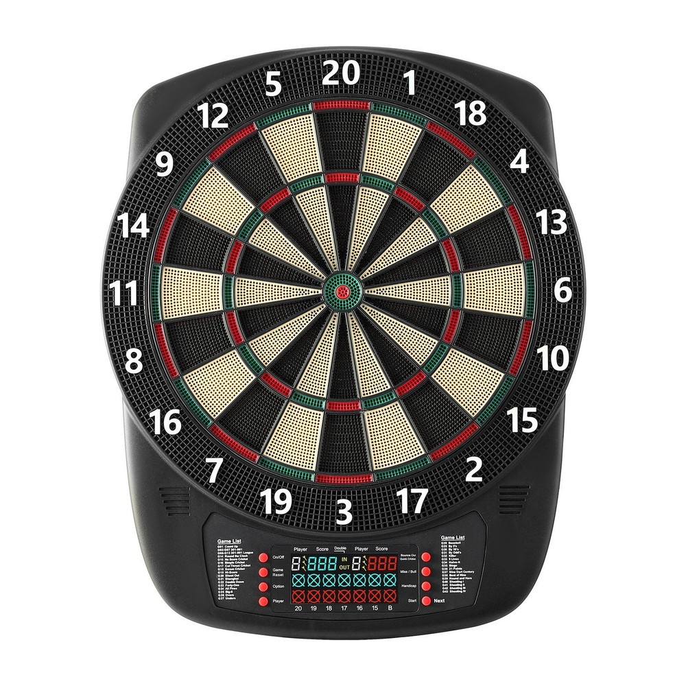 13.5in Beginner-Friendly Electronic Dartboard 43 Modes LCD Display