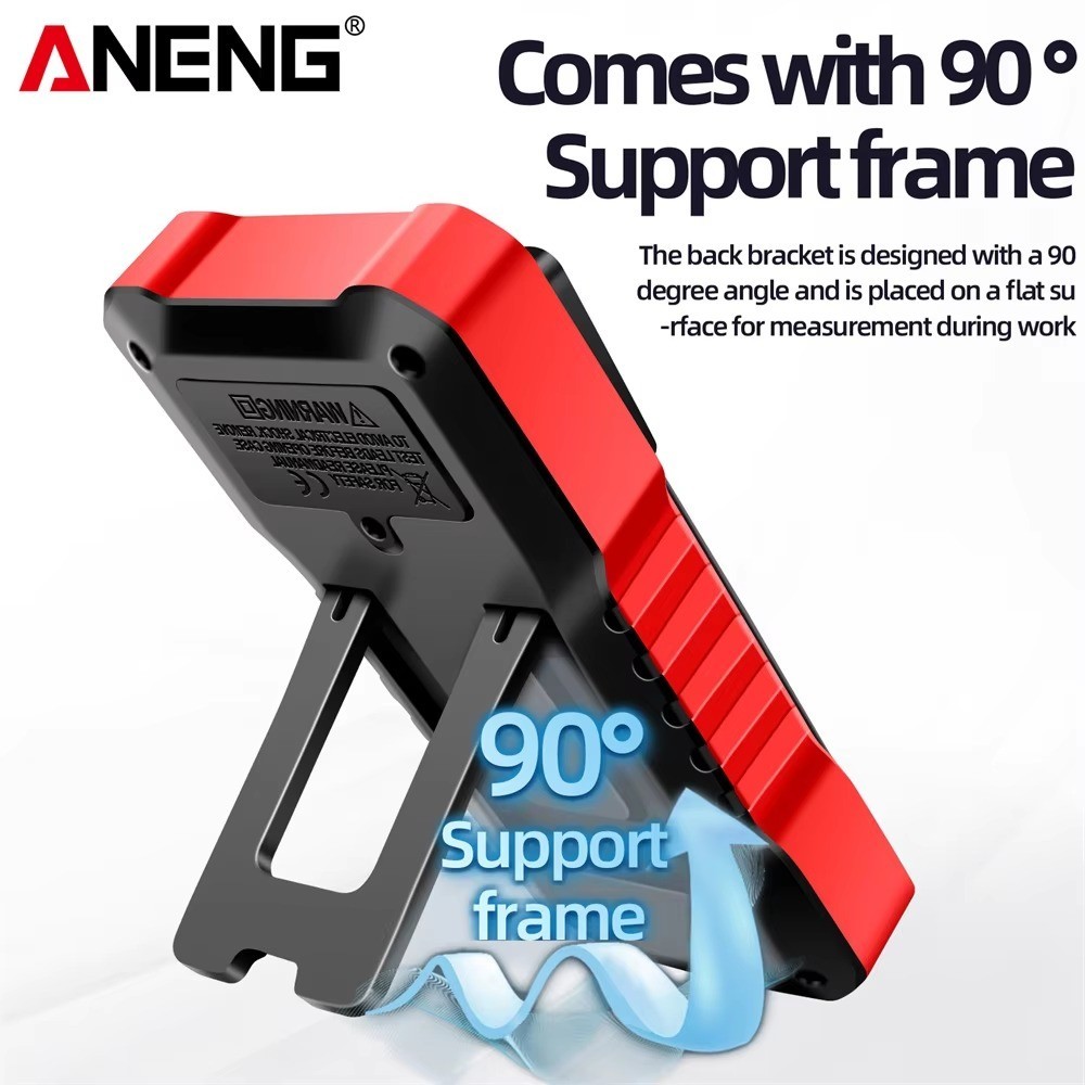 Digital Multimeter AC DC Voltmeter Ammeter Ohmmeter Volt Tester Meter With BATTs