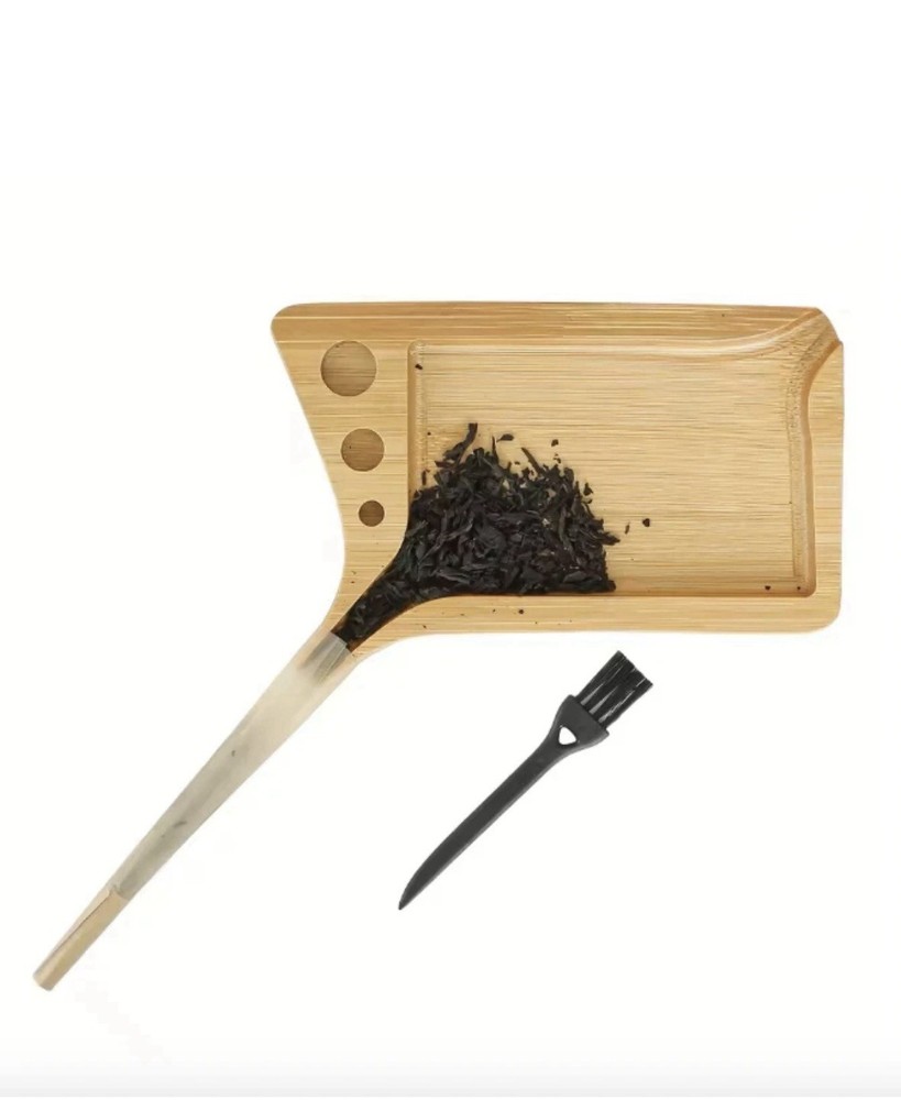 The Bamboo Loader: Multipurpose Rolling Tray with Precision Funnel