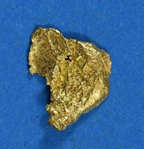 Alaskan-Yukon BC Gold Rush Natural Gold Nugget 0.25 Grams Genuine
