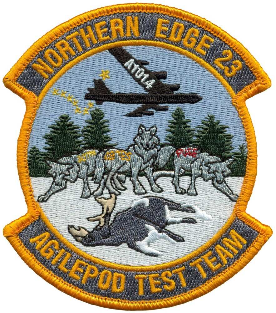 USAF 49th TEST & EVALUATION SQUADRON – NORTHERN EDGE 2023 PATCH