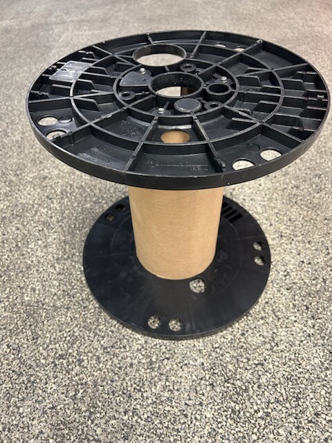 Empty Plastic Wire Spools. Carris Reels USED for #4, #6, & #8 WIRE. Craft Reels