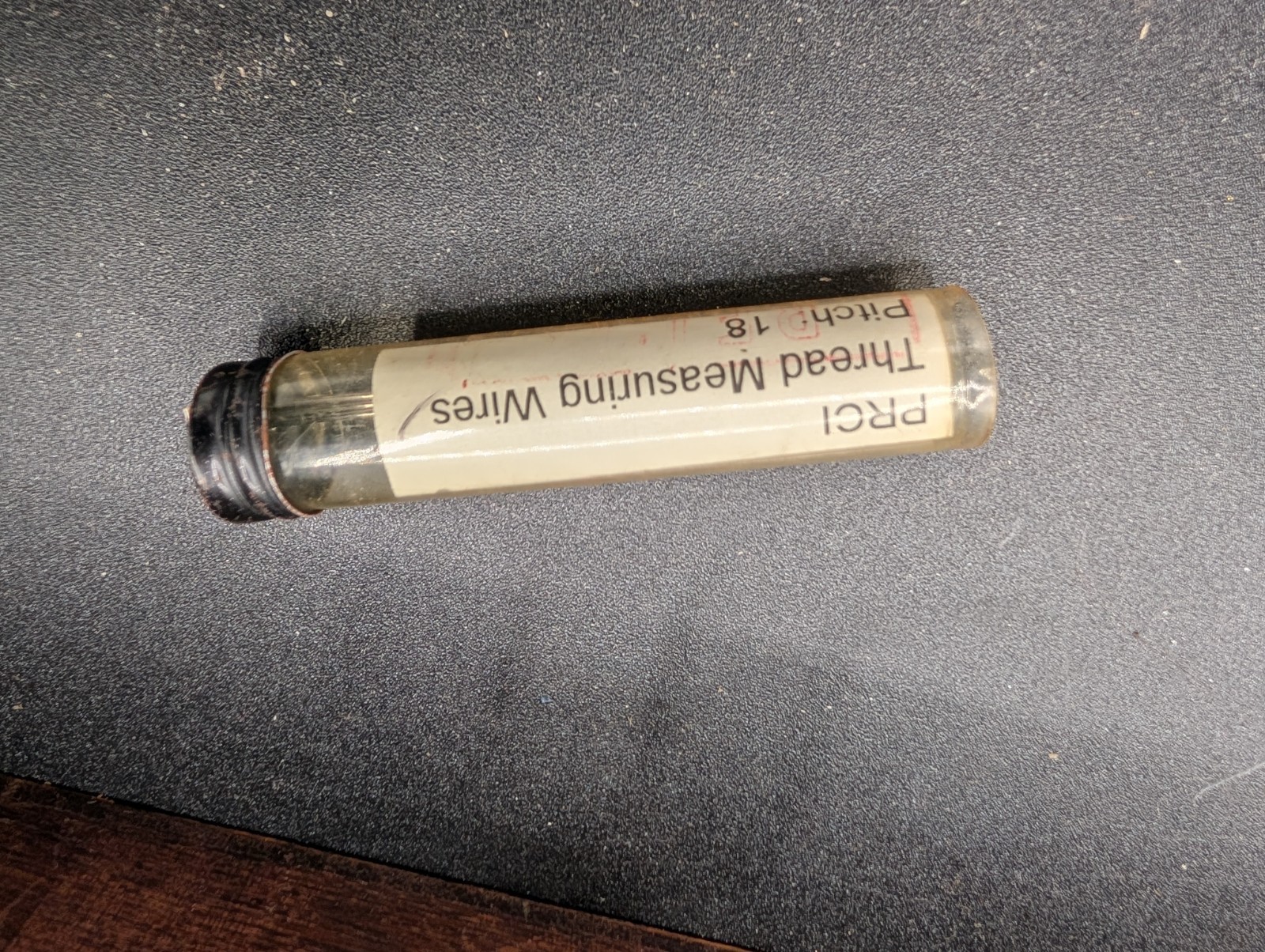 Vintage MACHINIST Set of Van Keuren And Other Measuring Wire Thread Set in Case