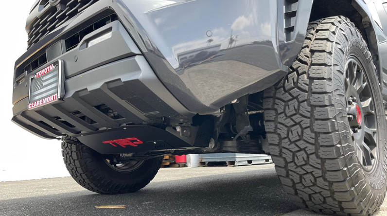 Custom 2024 - 2025 Tacoma Skid Plate - Only gas models - All Black