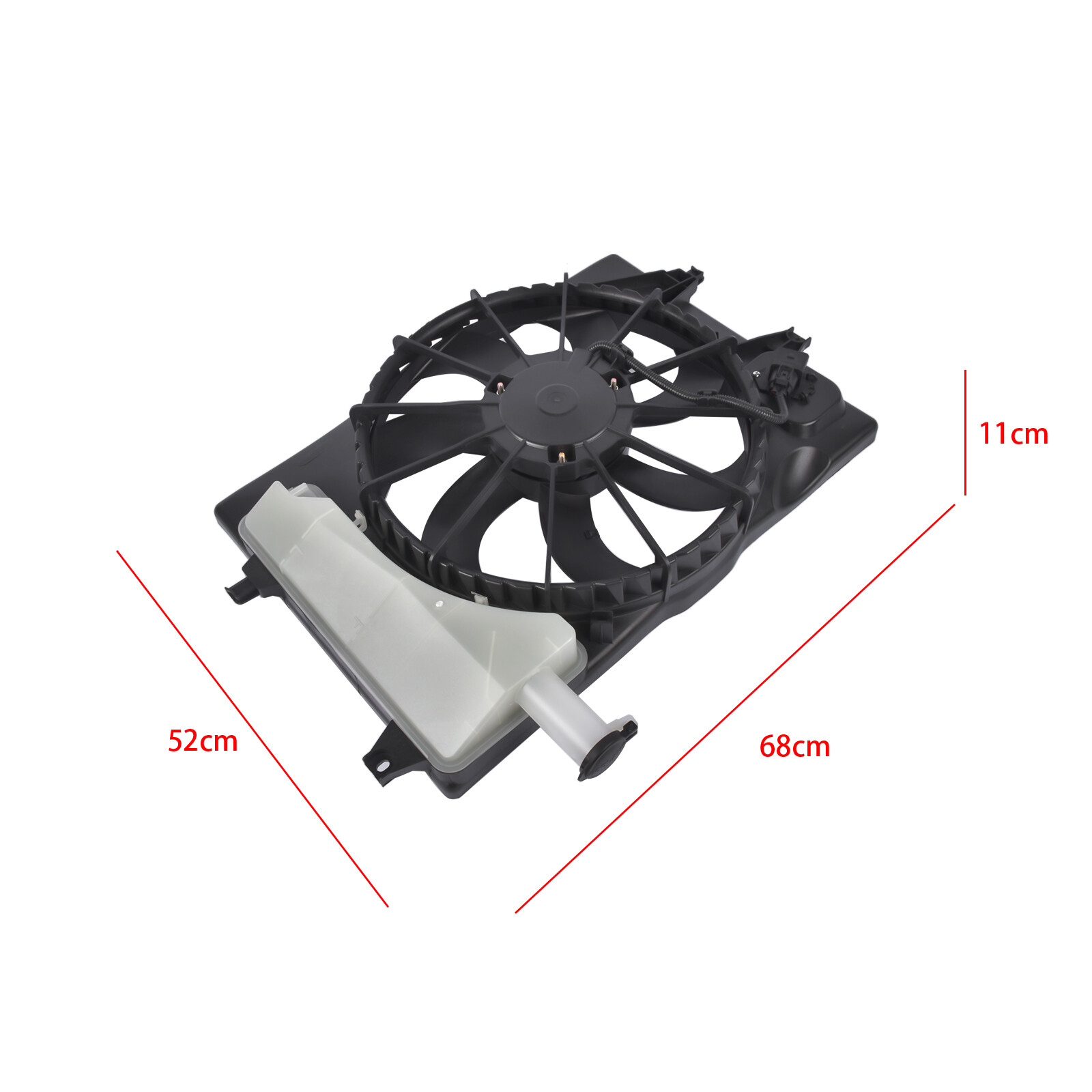 Radiator Fan Assembly for Kia Soul 2020-2023 Seltos 2021-2023 2.0L L4 25380J3140