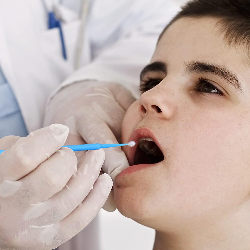 100 Pcs/pack Dental Disposable Tooth Applicator Micro Brush Composite Materials