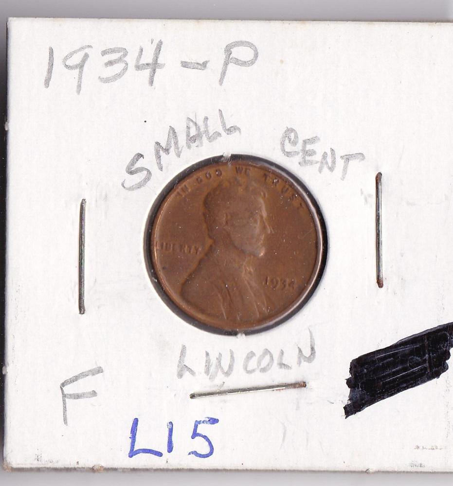 1934 Lincoln Cent L15