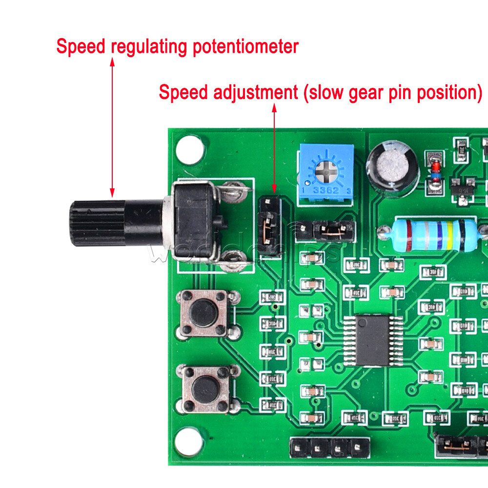 DC 5V-12V Micro Stepper Motor Driver Control Board 2-Phase 4-Wire 4-Phase 5-Wire