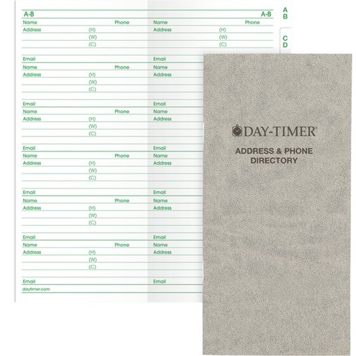 Day-Timer Jul26–Jun27, 2-Page/Day Planner Refill Pocket 3-1/2 x 6-1/2" +Extras