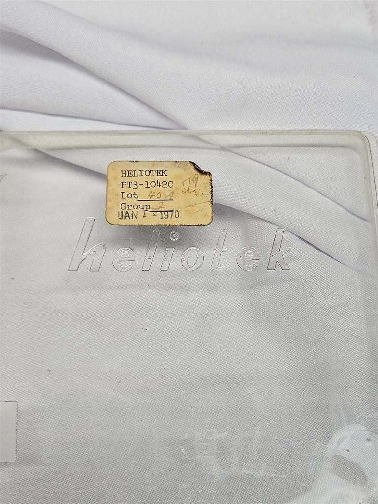 1970 Vintage Heliotek PT3 Miniature Solar Cell 20 X 20 mm 1/2 Volt Lot of 100