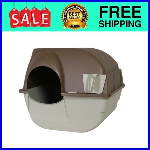 Roll 'N Clean Self Cleaning Litter Box Regular Size
