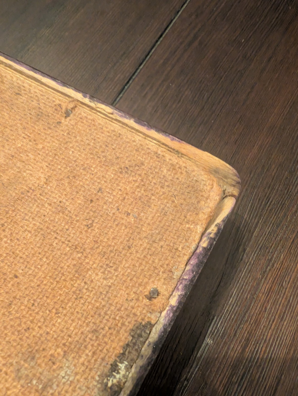 Vintage Chinese Mother Of Pearl Shell Porcelain Landscape 3D Painting Wood Frame