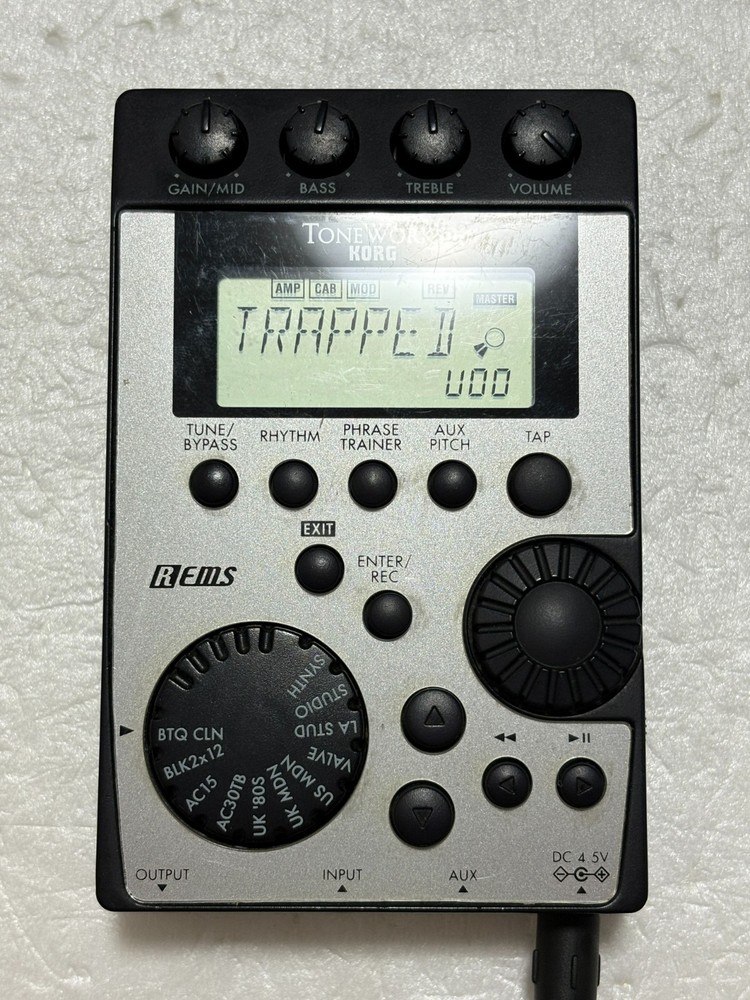 Korg Pandora PX4D Guitar Multi Effect Processor with Adapter Used from Japan