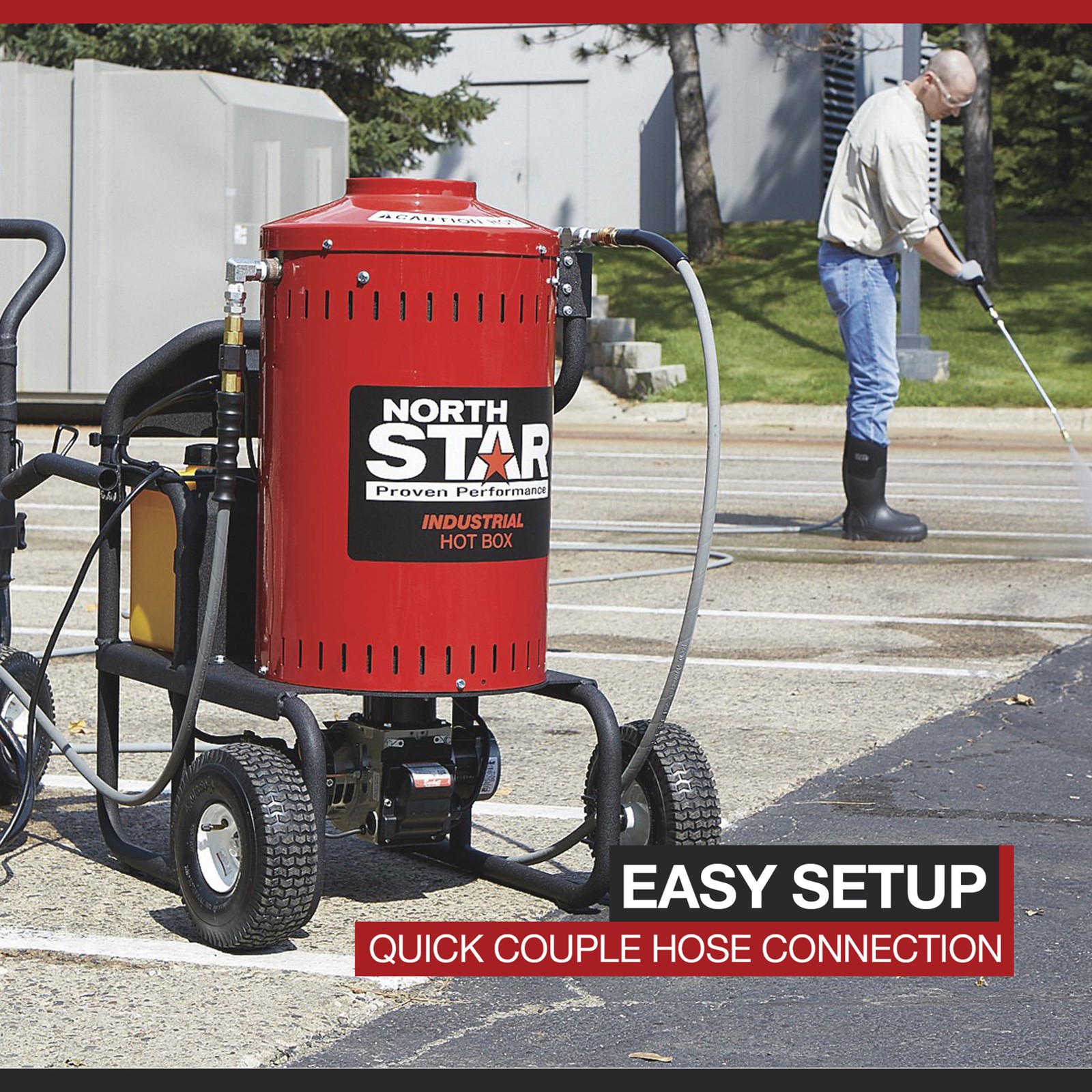NorthStar Portable Electric Wet Steam and Hot Water Pressure Washer Add-On
