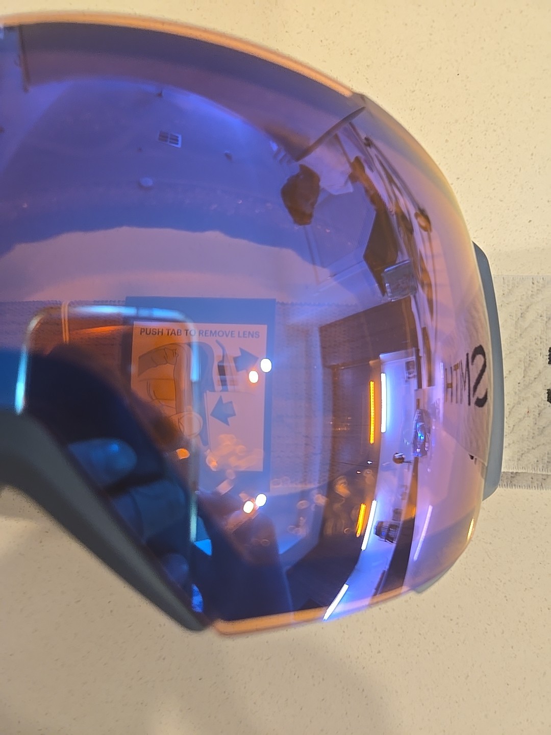 New Smith I/O XL Mag French Navy Mod Goggle Chromapop Storm Rose Flash Lens