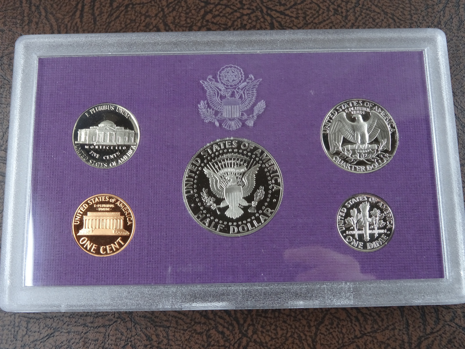 1991-S US Mint Proof Set 5 Coin Set OGP COA Original Government Packaging
