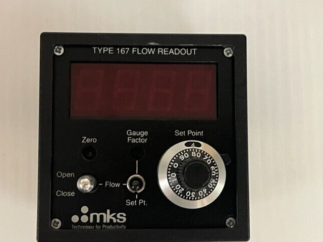 MKS TYPE 167A FLOW READOUT