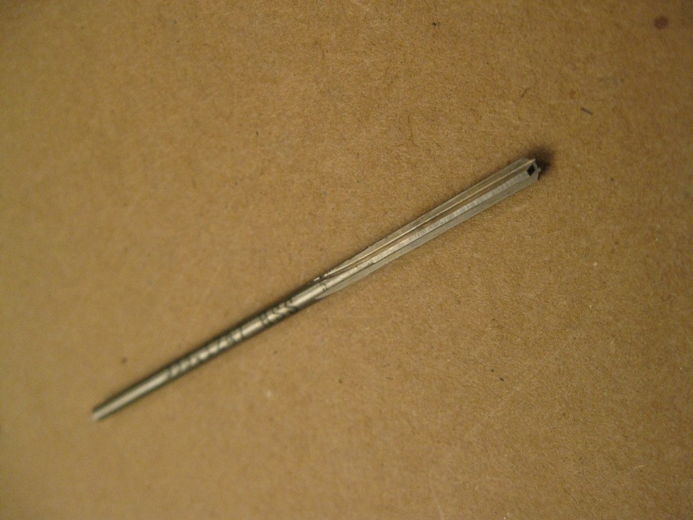.1247" Reamer,HSS,3.5" long,Tri-Angle USA