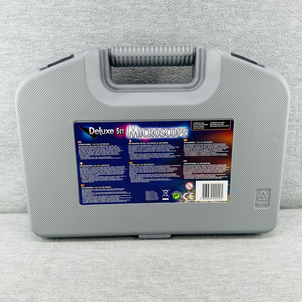 MICRO SCIENCE - Microscope Set Deluxe With Carrying Case