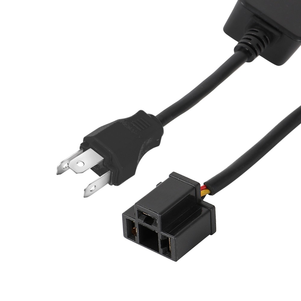 Pair H4 9003 LED Headlight Canbus Load Resistor Decoder Error Free Anti Flicker