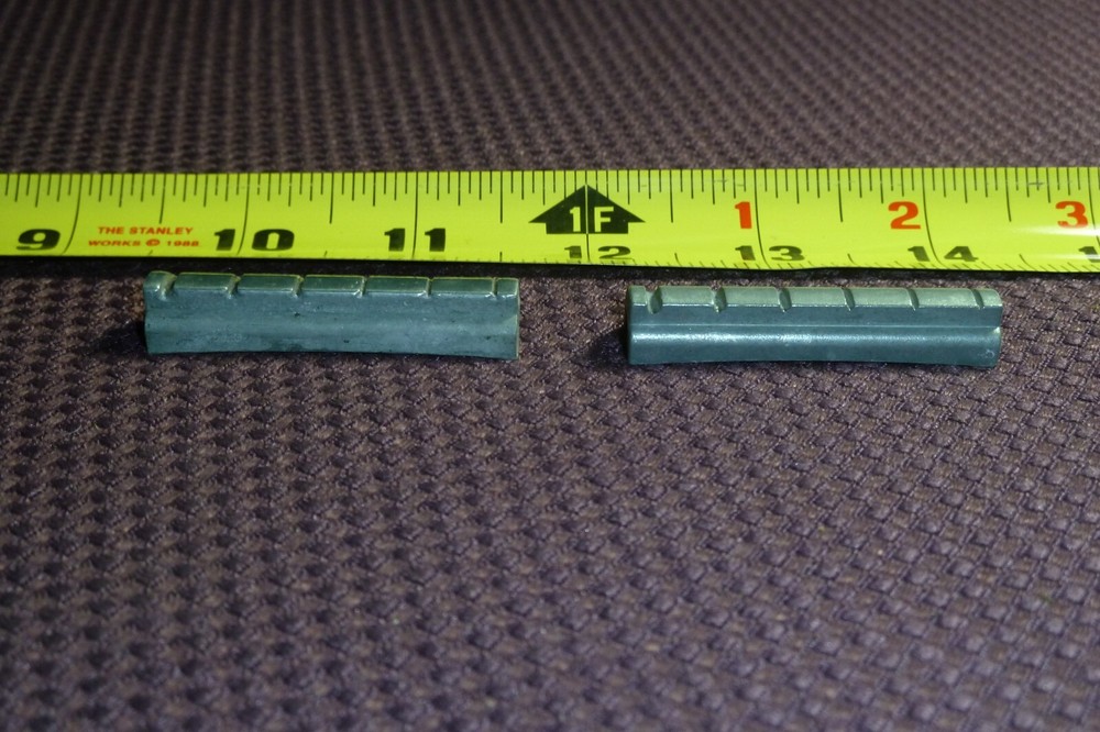 2 Older Used Vintage Guitar Riser Nuts - Item UB