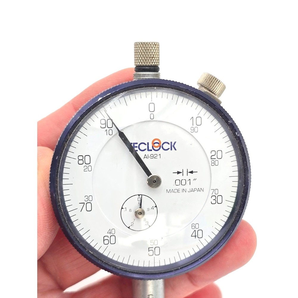 Teclock AI-921 Range Dial Drop Indicator Precision Gauge Tool Vintage UNTESTED