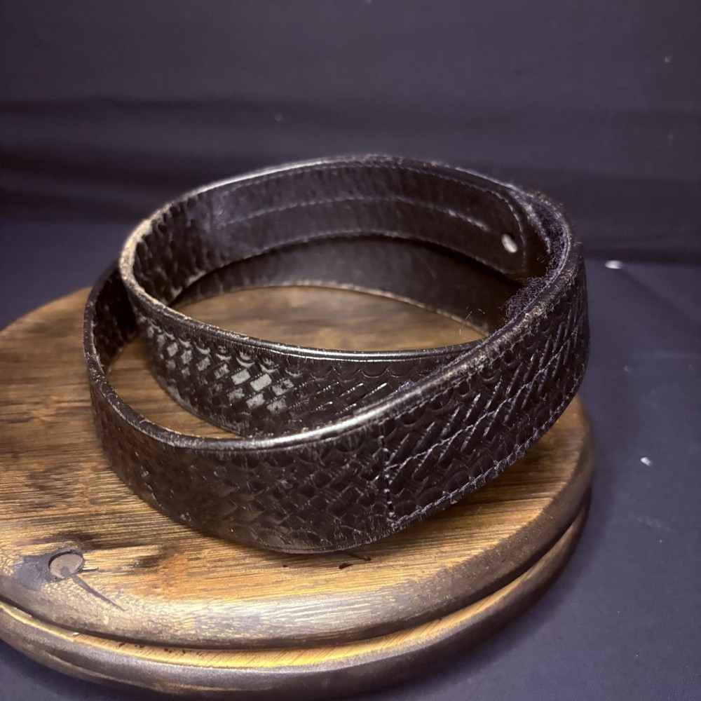 Thin Leather Duty Belt 34"-36"