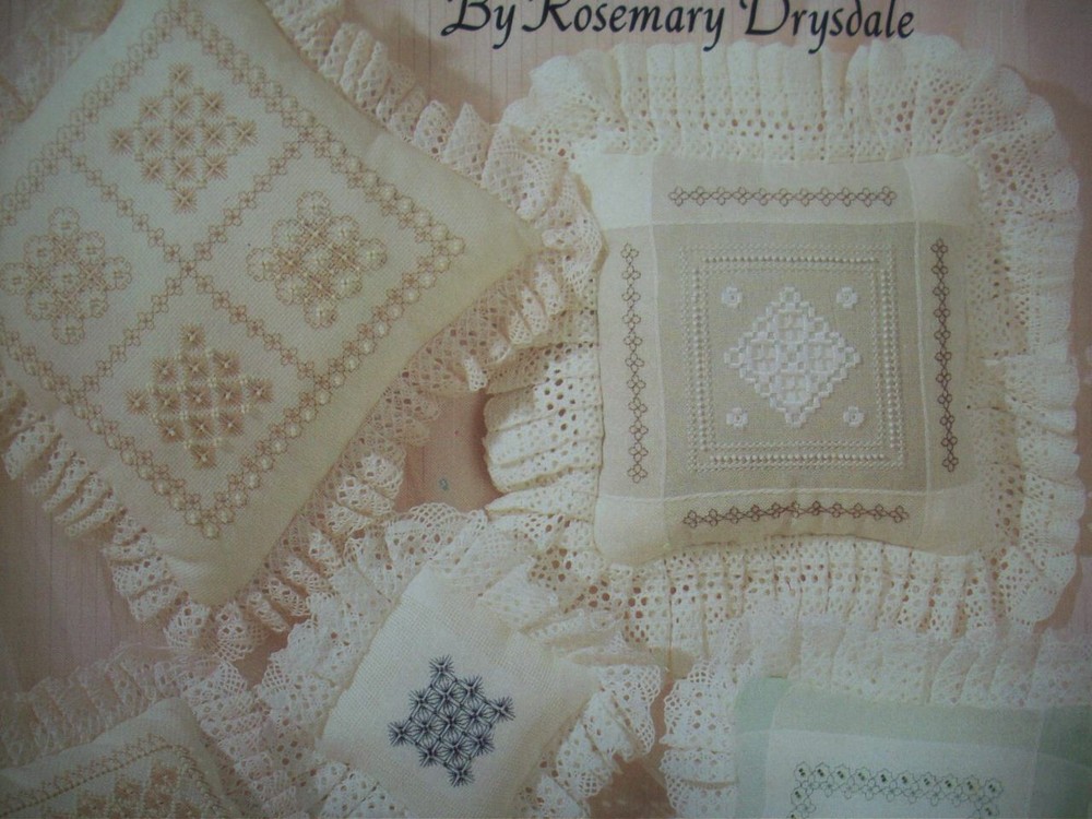 Counted Beaded lace embroidery pattern