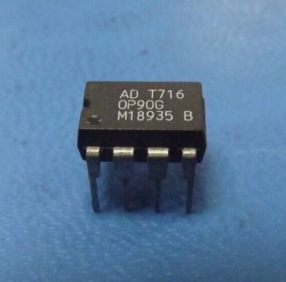 (1PC) OP90GP Operational Amplifier, 1 Func, 675uV Offset-Max, BIPolar, PDIP8
