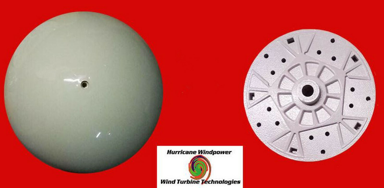 Replacement Hub and Nose Cone for Hurricane XP and Vector Wind Turbine Kits