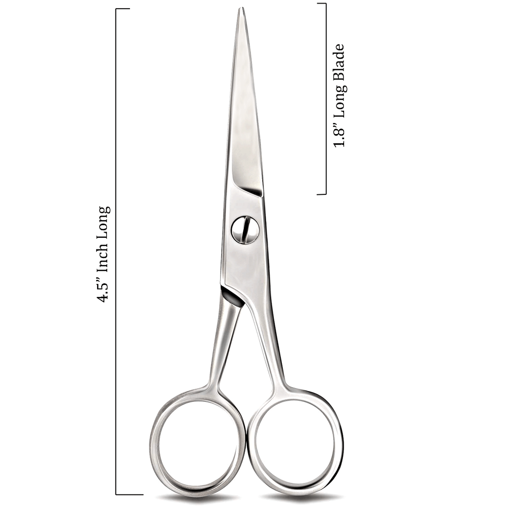 MULTI-PURPOSE SCISSORS SHEARS FOR MEN WOMEN NAILS HAIR BEARD CUTICLES THREAD