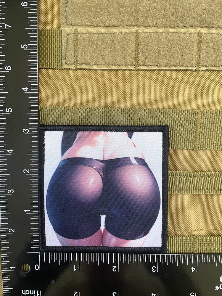 Sexy Morale Patch Tactical Hook Loop Babe Pinup Hourglass