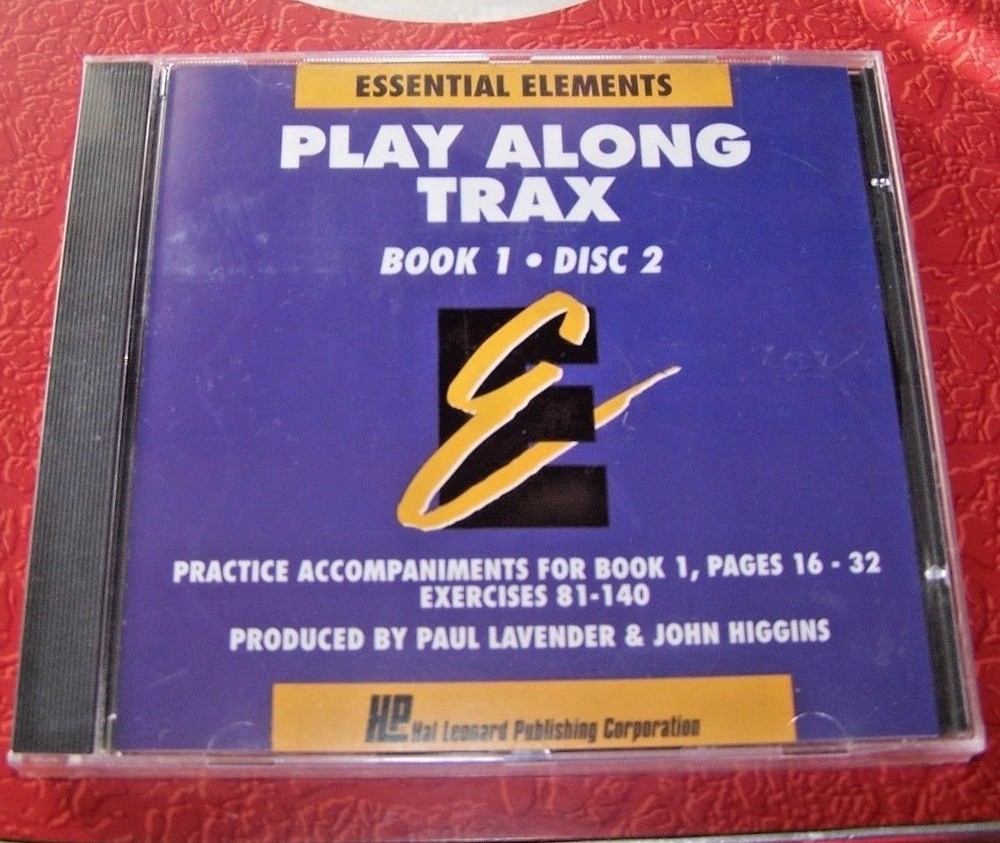 Essential Elements Play Along Trax - CD - Bk. 1, Disc 2